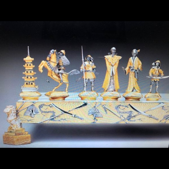 Chess luxurious handcrafted - Picture 9 of 12